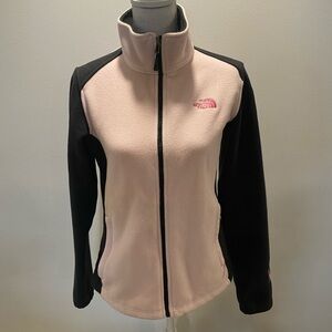 {North Face} pink ribbon RDT fleece jacket